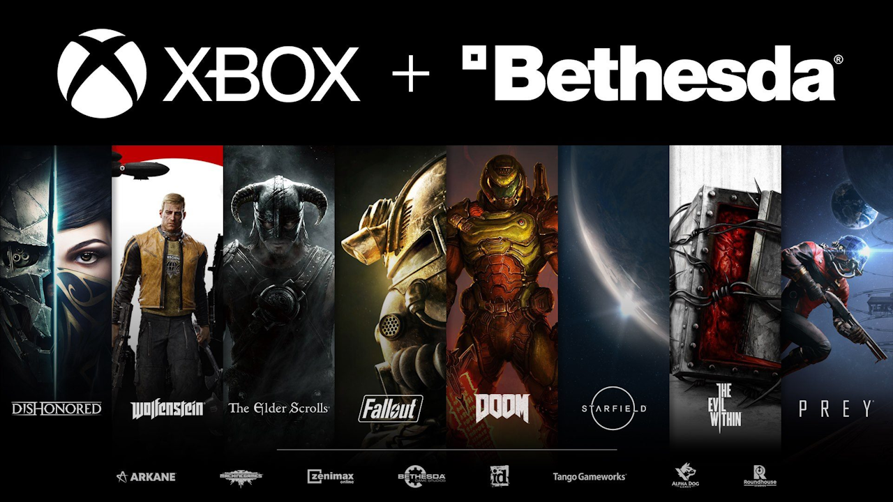 główne tytuły gier studia Bethesda, które wejdą w skład usługi Xbox Game Pass